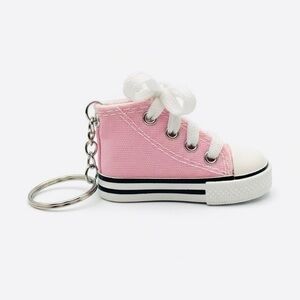 Pink High Top Sneaker Keychain